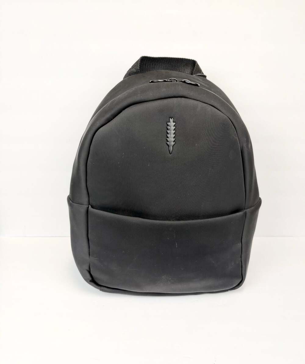 Thacker Ella Neoprene Mini Backpack in Black
